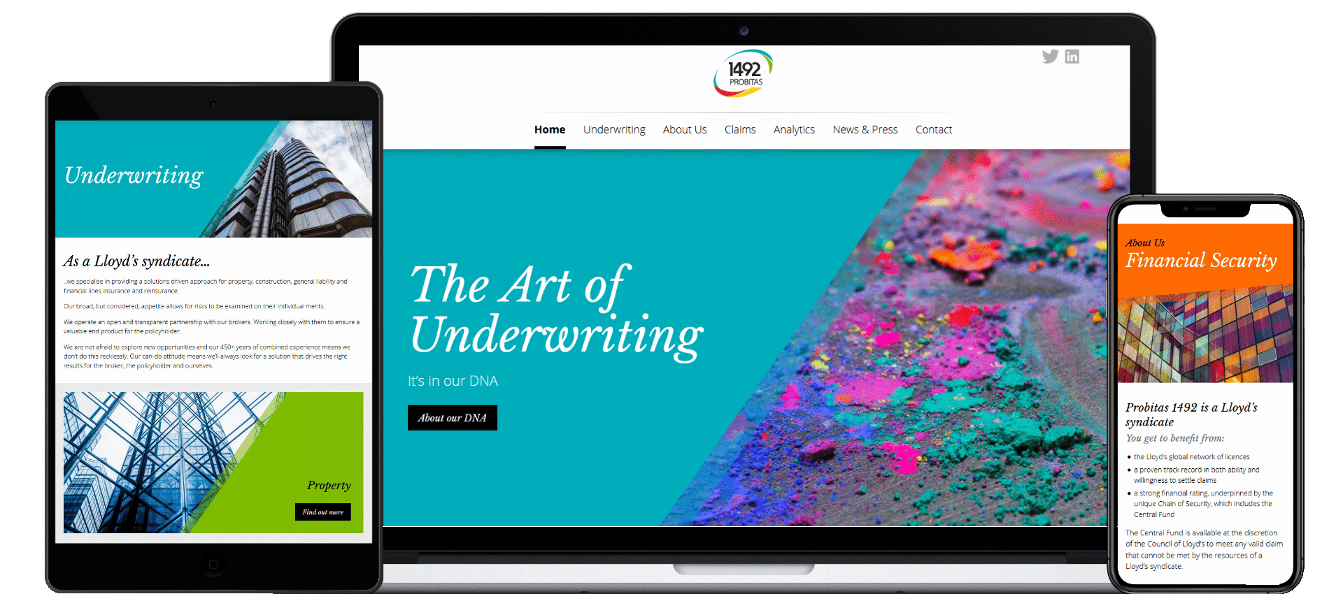 Probitas 1492 Website