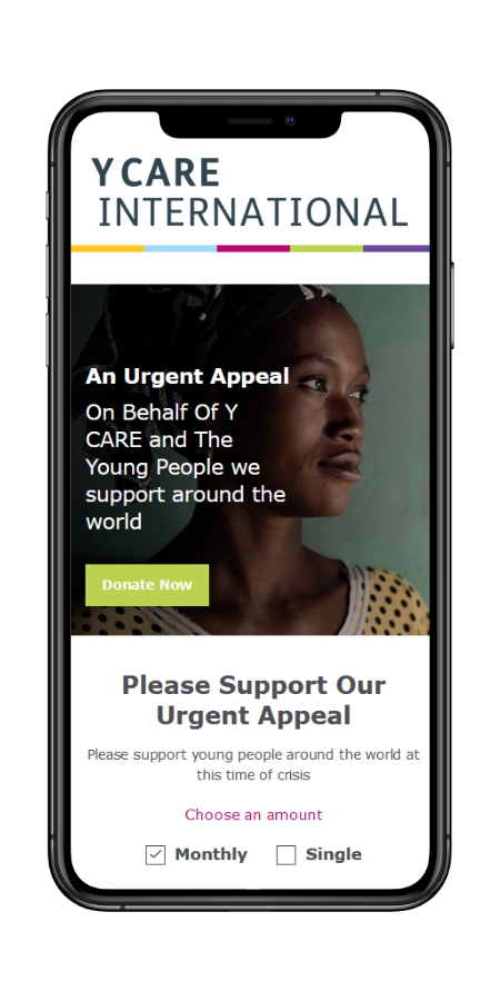Y Care International Website